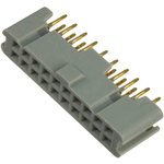 9120-4500PL, 9100 Series Straight Through Hole Mount PCB Socket, 20-Contact ...