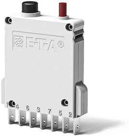 Фото 1/2 3600-P10-SI-0.5A, Thermal Circuit Breaker - 3600 Single Pole 250V Voltage Rating Panel Mount, 0.5A Current Rating