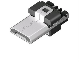712-3-S-BS0, Штекер Micro USB Типа B 5-Полюсный
