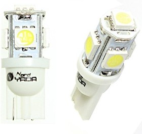 902399, Светодиод 12V T10-5 SMD (size 5050) W5W белый 0.48W 30lm