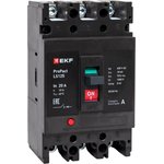 Выключатель автоматический 3п 20А 18кА LS125 ProPact EKF mccb-125-18-3-20-ls