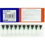 E1535, Лампа 14V T4.2 80mA подсветка кнопок (1шт.) KOITO