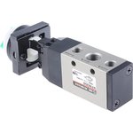 VFM350-02-34G, Twist Selector 5/2 Pneumatic Manual Control Valve VFM300 Series ...