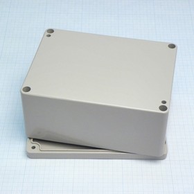 Фото 1/2 G115G, (148х108х75мм), Герметичный алюминевый корпус IP65, светло-серый