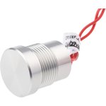 CPS16NF-ALNA, Piezo Switch, Momentary, 1-pole on-off switch, IP68, Wire Lead ...