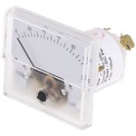IS 10992, Analogue Panel Ammeter 100µA DC, 20.2mm x 42.4mm, ±2.5 % Moving Coil