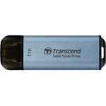 Внешний диск SSD Transcend ESD300 TS1TESD300C, 1ТБ, голубой