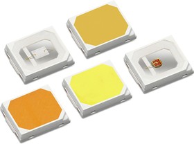 Фото 1/3 L128-PCA1003500000, Mid-Power LEDs - Single Color 2835 Mid-Power Color PC Amber 588-592nm