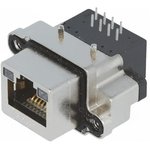 MRJR-5380-01, Modular Connectors / Ethernet Connectors Rcpt, RJ45 PCB tail R/A ...