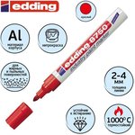 Маркер для промышленной графики E-8750/2 красный 2-4 мм 87765