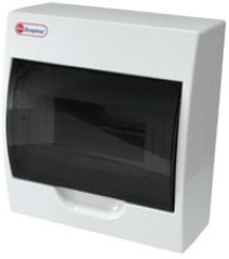 Open installation cabinet for 18 machines 220x360x95mm IP40 46118, Open installation cabinet