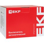 Выключатель автоматический 3п 100А 25кА LS250 ProPact EKF mccb-250-25-3-100-ls