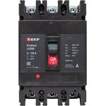 Выключатель автоматический 3п 100А 25кА LS250 ProPact EKF mccb-250-25-3-100-ls