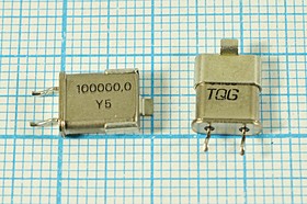 Фото 1/2 Кварцевый резонатор 100000 кГц, корпус SMC-UM1A, S, точность настройки 10 ppm, 3 гармоника, (100000.0 Y5 TQG)