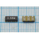 Керамические резонаторы 3.58МГц, SMD 7.4x3.4мм с тремя контактами ...