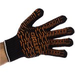 перчатки вязанные П/ш, с ПВХ нанесением "Волна" G-202