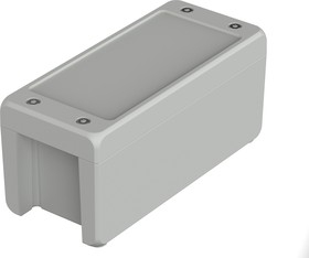 Фото 1/3 00164135, Bocube Alu Series Light Grey Aluminium General Purpose Enclosure, IP66, IP68, IP69, IK09, Light Grey Lid, 199 x