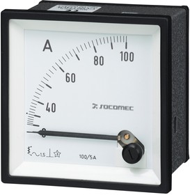 192B1301, 192B Analogue Panel Ammeter 10A AC, 72mm x 72mm