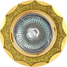 Встраиваемый светильник MR16, золото+желтый, FT 837A y