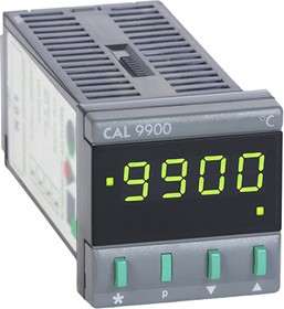 Фото 1/3 992.11C, 9900 PID Temperature Controller, 48 x 48 (1/16 DIN)mm, 2 Output Relay, SSD, 115 V ac Supply Voltage