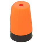 BST-BNC-3, RF Connector Accessories COLORED BOOT BNC REAR TWIST ORNGE