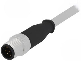 Фото 1/4 21348400882050, Sensor Cables / Actuator Cables M12-A 8PIN MALE STRT SINGLE END 5.0M PVC