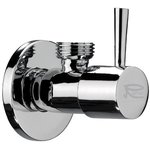 Remer Кран угловой с керамической головкой 1/2-10ц 128L1210