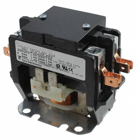 3100-20Q18999CL, Contactors - Electromechanical DPST-NO-DM 40A 24VAC RELAY CONTACTOR