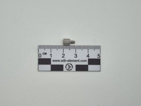 Стойка для печатных плат стальная никелированая М2,5, высота 5 мм (мама-папа)
