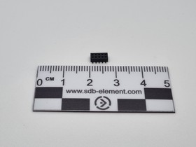 Разъем гнездовой PBD1.27-2-5 (Plastic height 2mm), Female 1.27mm SMT Type
