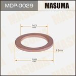 MDP-0029, Прокладка сливной пробки масла MASUMA 14.3 x 19.8 x 1.3 SUZUKI