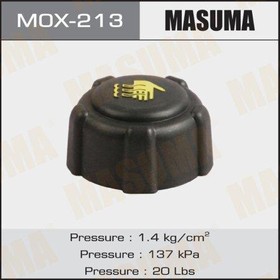 Крышка радиатора 1.4 kg/cm2 MASUMA MOX-213
