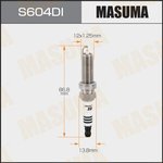 S604DI, Свеча зажигания Masuma S604DI Double Iridium (DILKAR7D11H)