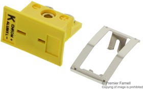 MPJ-K-F, Thermocouple Connector, Socket, Type K, Miniature, 6 Positions, ANSI, MPJ Series