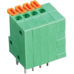 MC000003, Wire-To-Board Terminal Block, 2.54 mm, 4 Ways, 26 AWG, 20 AWG, Push In