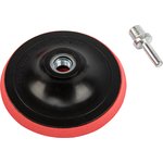 76234, Насадка для дрели и УШМ с липучкой, 115 мм, с адаптером c М14 на d8