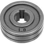 93650, Подающий ролик, V профиль под стальную проволоку 0,8-1мм, 2 шт