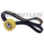 BTLK001, Комплект ГРМ ВАЗ-2108-15 8 кл. (ремень+ролик) BAUTLER КиТ комплект
