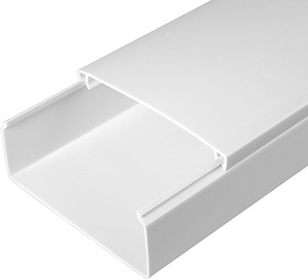 Фото 1/5 Кабель-канал белый 2-й замок 100х40 мм (24м/уп) Промрукав