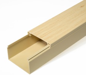 Фото 1/9 Кабель-канал сосна 2-й замок 60х40 мм (40м/уп) Промрукав