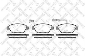 869 001-SX, 869 001-SX_=858 01=FDB1466=222365 !колодки дисковые п.\ Fiat Stilo 1.2i/1.6i 01