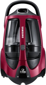 Фото 1/6 Пылесос Samsung VCC885FH3P/XEV 2200Вт бордовый/черный