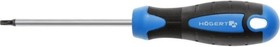 Отвертка TORX T15, 100 мм, сталь S2 HT1S054