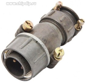 Фото 1/2 2РТТ20КПН2Ш4В, Вилка на кабель с прямым патрубком для неэкранированного кабеля