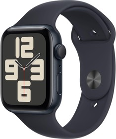Фото 1/2 Смарт-часы Apple Watch SE 2023 A2723, 44мм, темная ночь/темная ночь [mre73ll/a]