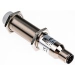 Capacitive Barrel-Style Proximity Sensor, M18 x 1, 8 mm Detection, 20 250 V ac, IP67