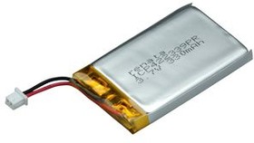 ICP422339PR, ICP Rechargeable Battery Pack, Li-Po, 3.7V, 340mAh