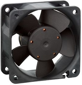 618N/2N, Axial Fan DC Ball 60x60x25mm 48V 5100min sup -1 /sup  40m³/h 3-Pin Stranded Wire