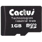 KS1GRT-803M, Memory Card, microSD, 1GB, 20MB/s, 8MB/s, Black
