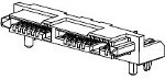 78395-0001, Conn Micro SAS RCP 9Power/16Signal POS Solder RA SMD 25 Terminal 1 Port Tray